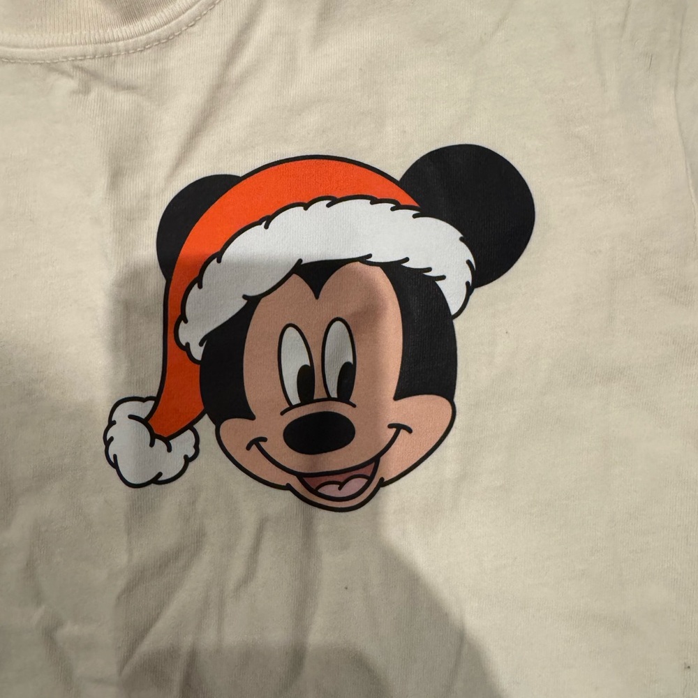 Made By Molly Disney Christmas Mickey Tee - Picture 4 of 6